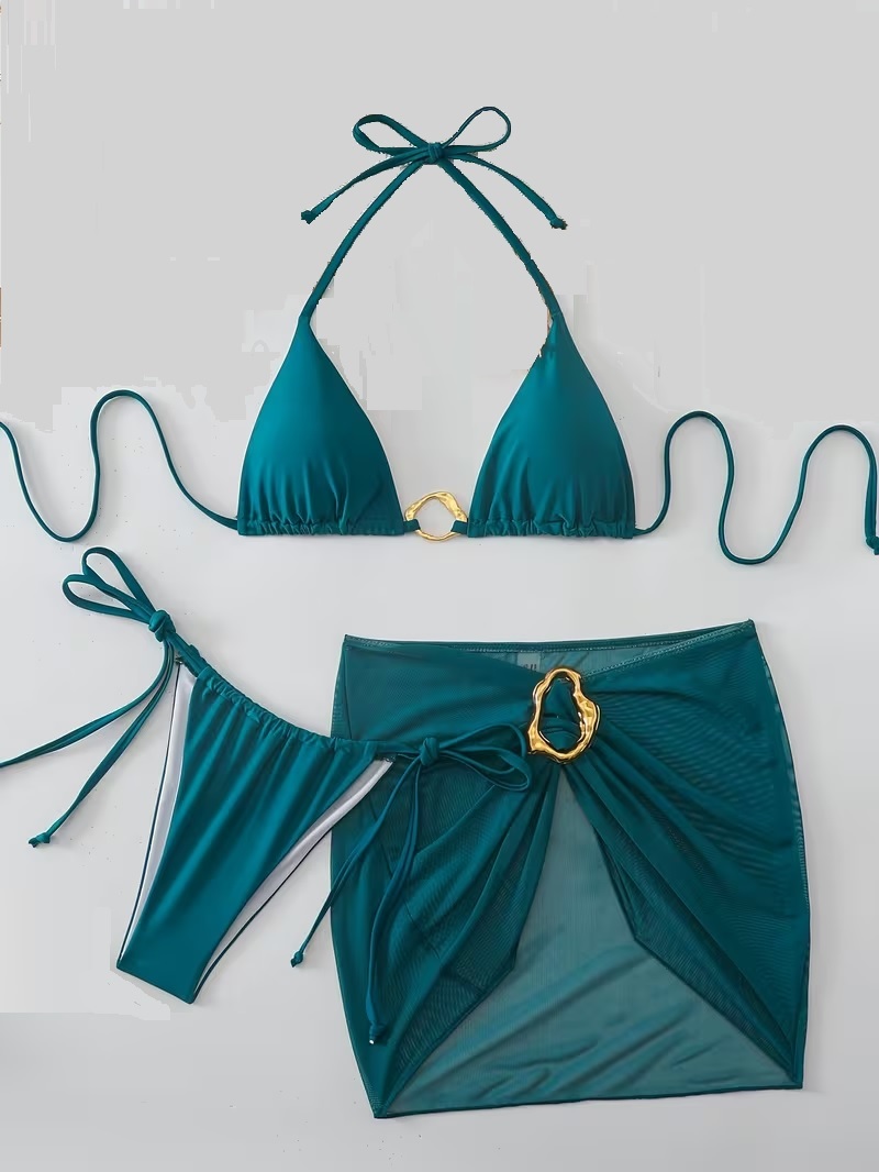 California Sun Bikini - Green - Image 2